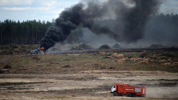 Вертолет Ми-28 потерпел крушение в Рязанской области